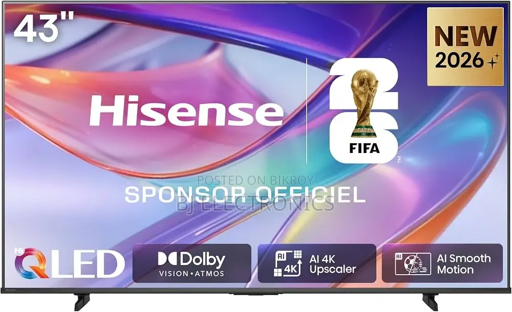 Hisense 43a6q 43" Uhd Vidaa Smart TV