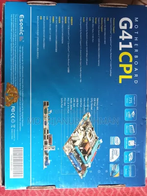 ESONIC G41CPL Motherboard DDR3 =