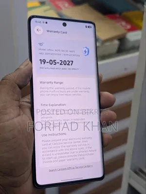Infinix Note 50s 256 GB Blue