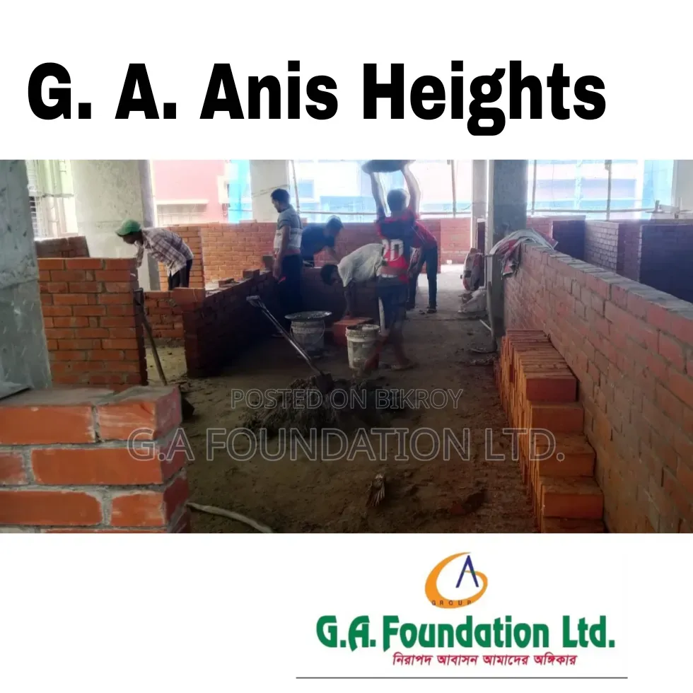 3-Bedroom Apartment in G. A. Anis Heights, Mirpur for Sale