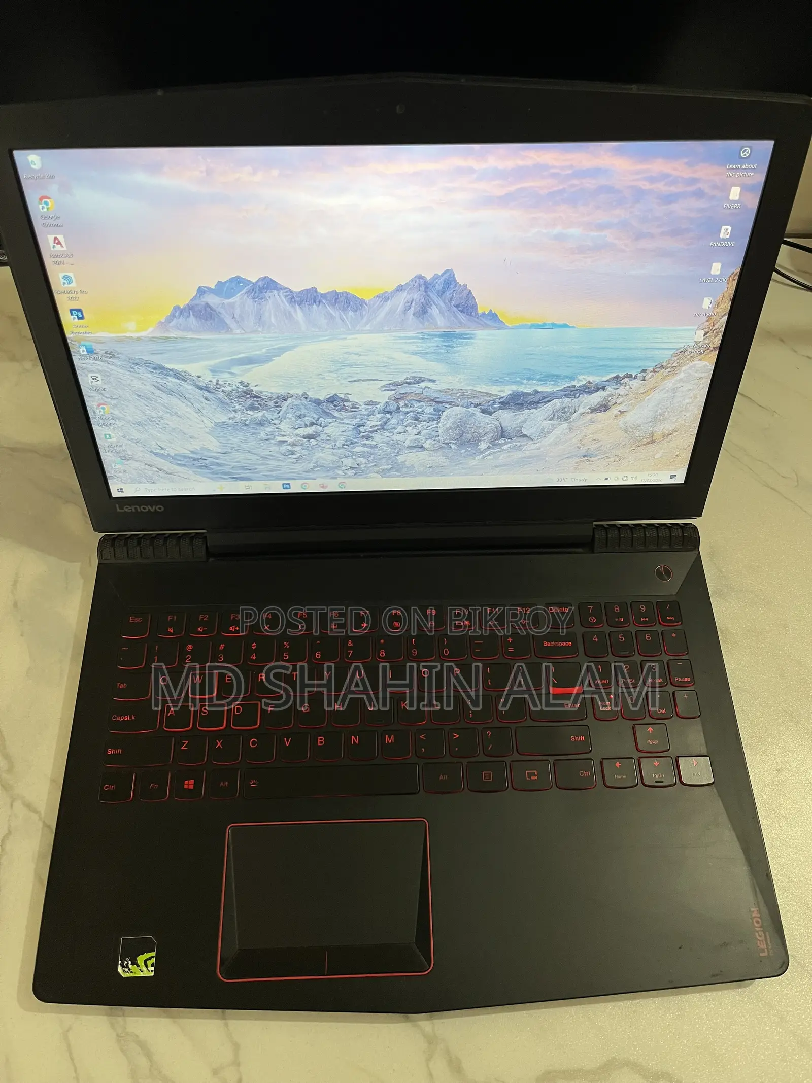 Laptop Lenovo Legion Y520 24GB Intel Core i7 SSD 256GB