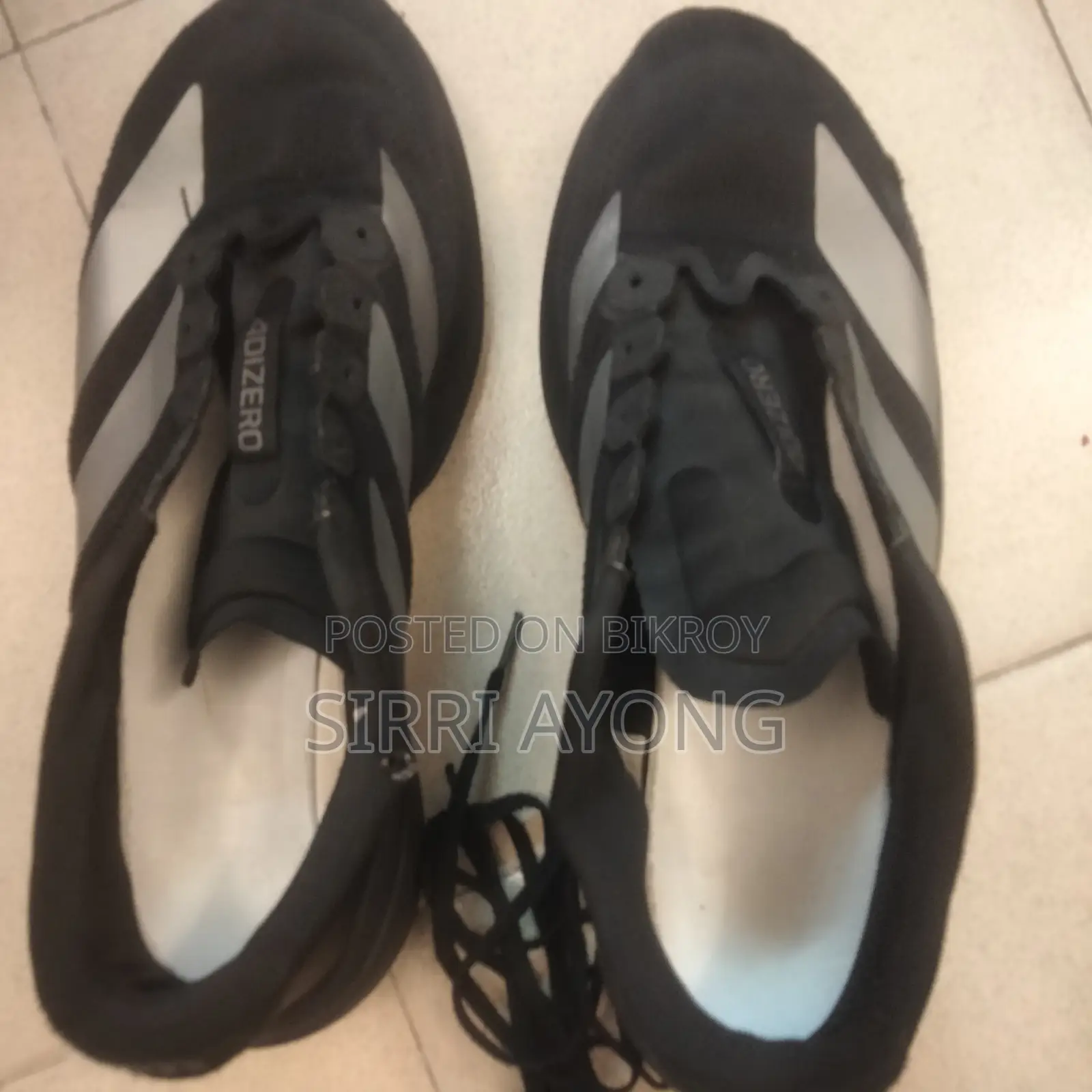 Men's Sneakers, Black, Size 43