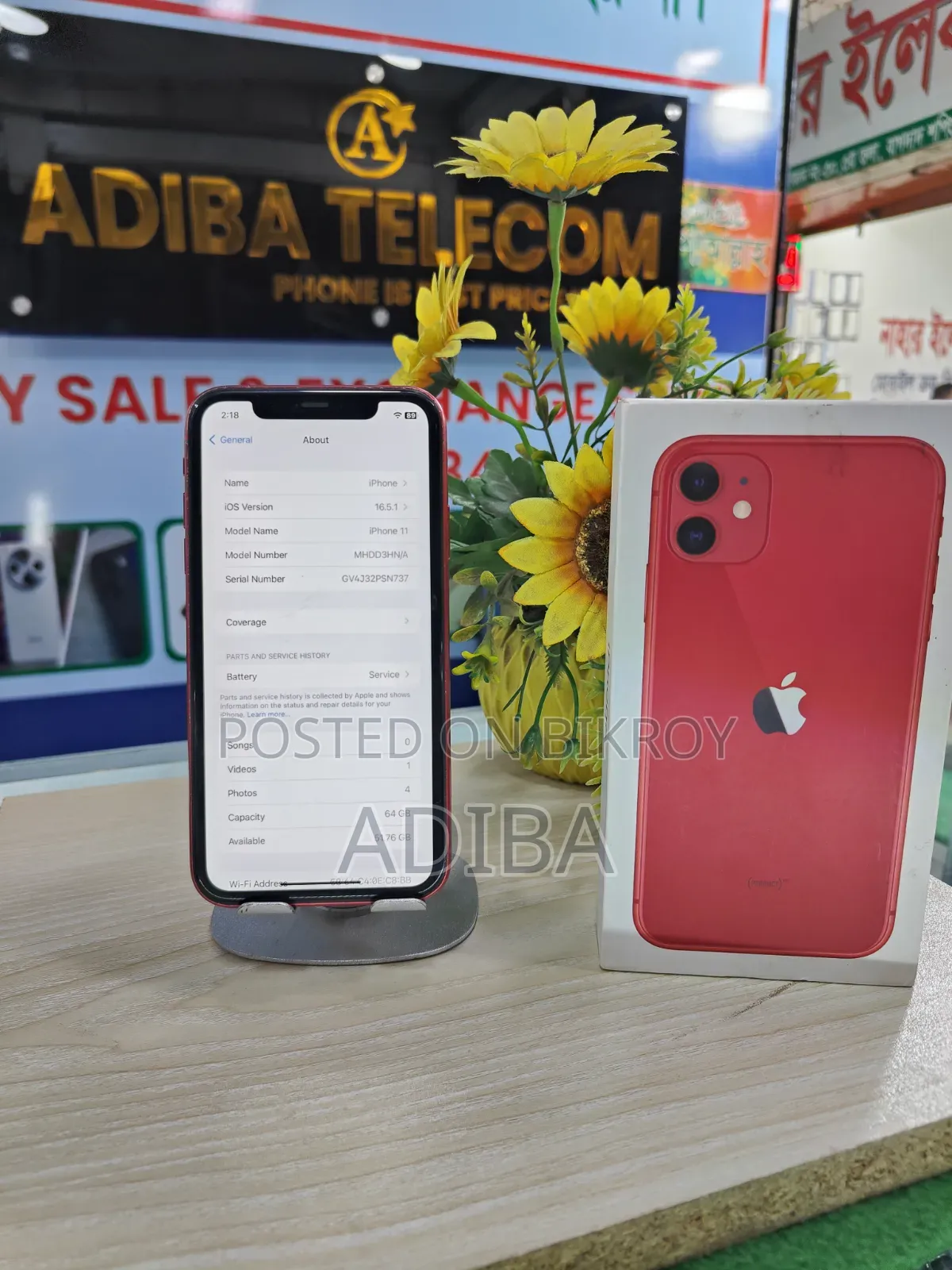 Apple iPhone 11 64 GB Red