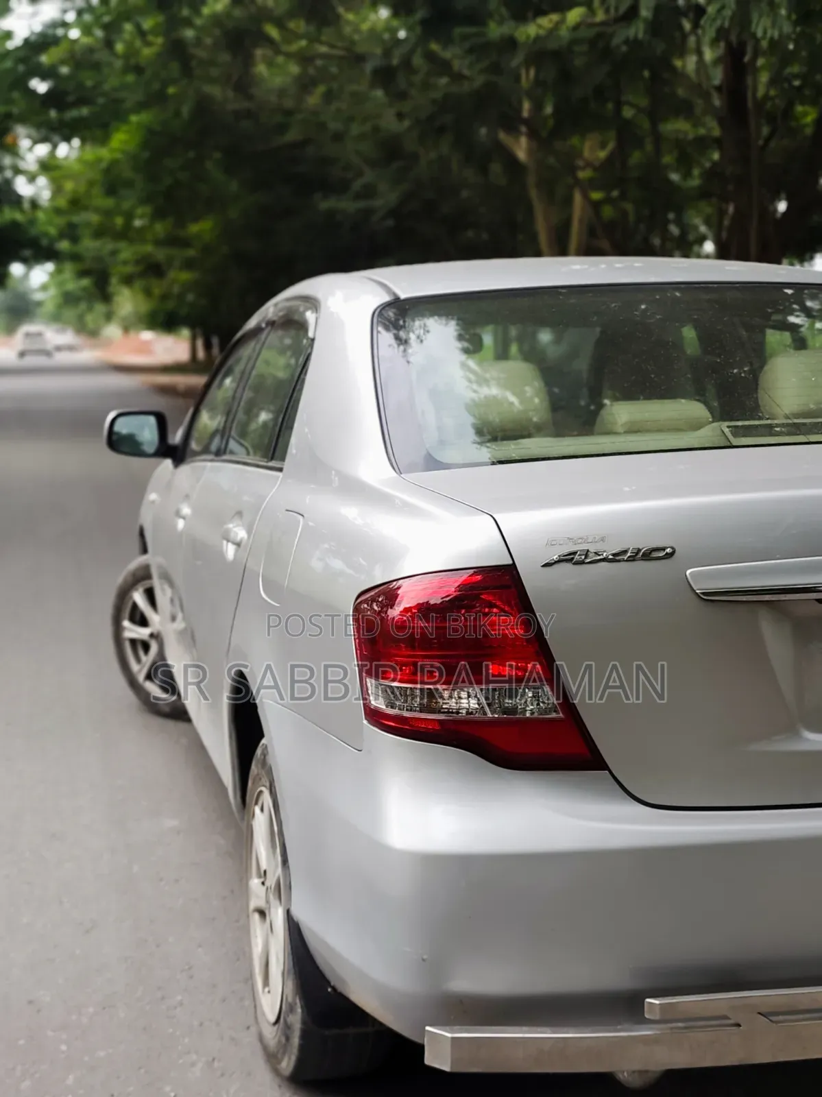 Toyota Axio 2012 Silver