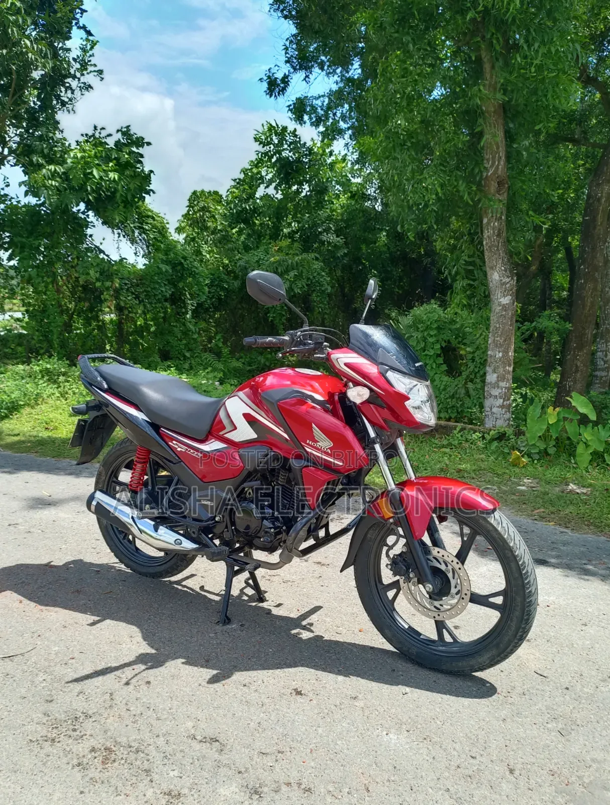 হোন্ডা এসপি ১২৫ ২০২৪ লাল