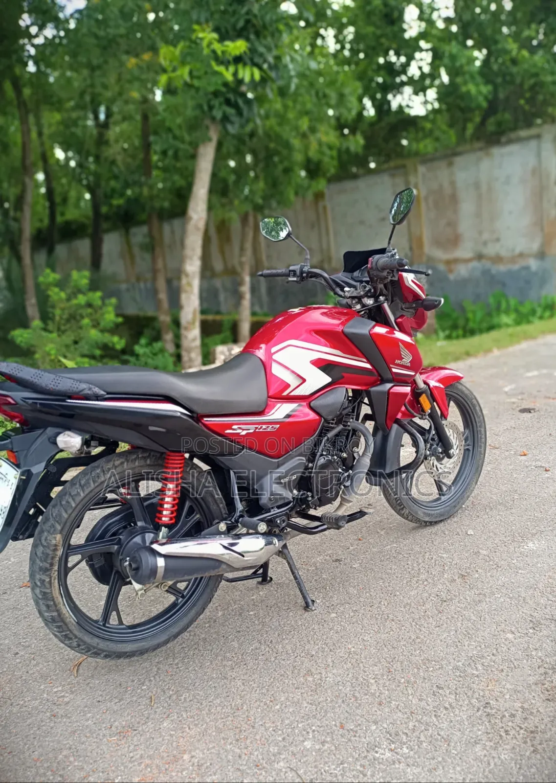 হোন্ডা এসপি ১২৫ ২০২৪ লাল
