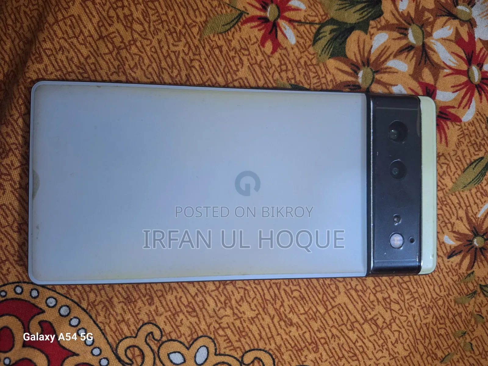 গুগল পিক্সেল ৬ ১২৮ জিবি হোয়াইট