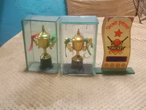 These are brand new trophies, please contact me if you want to take them