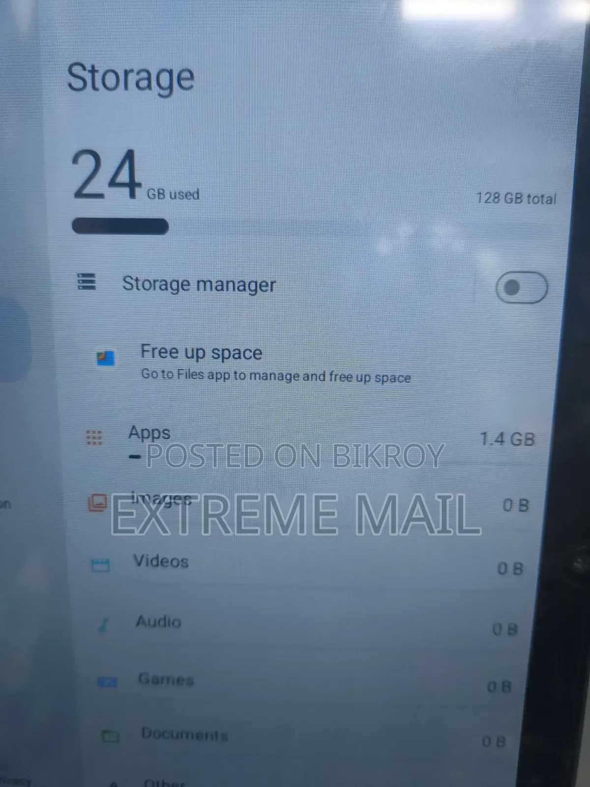 Tablet 128 GB Silver