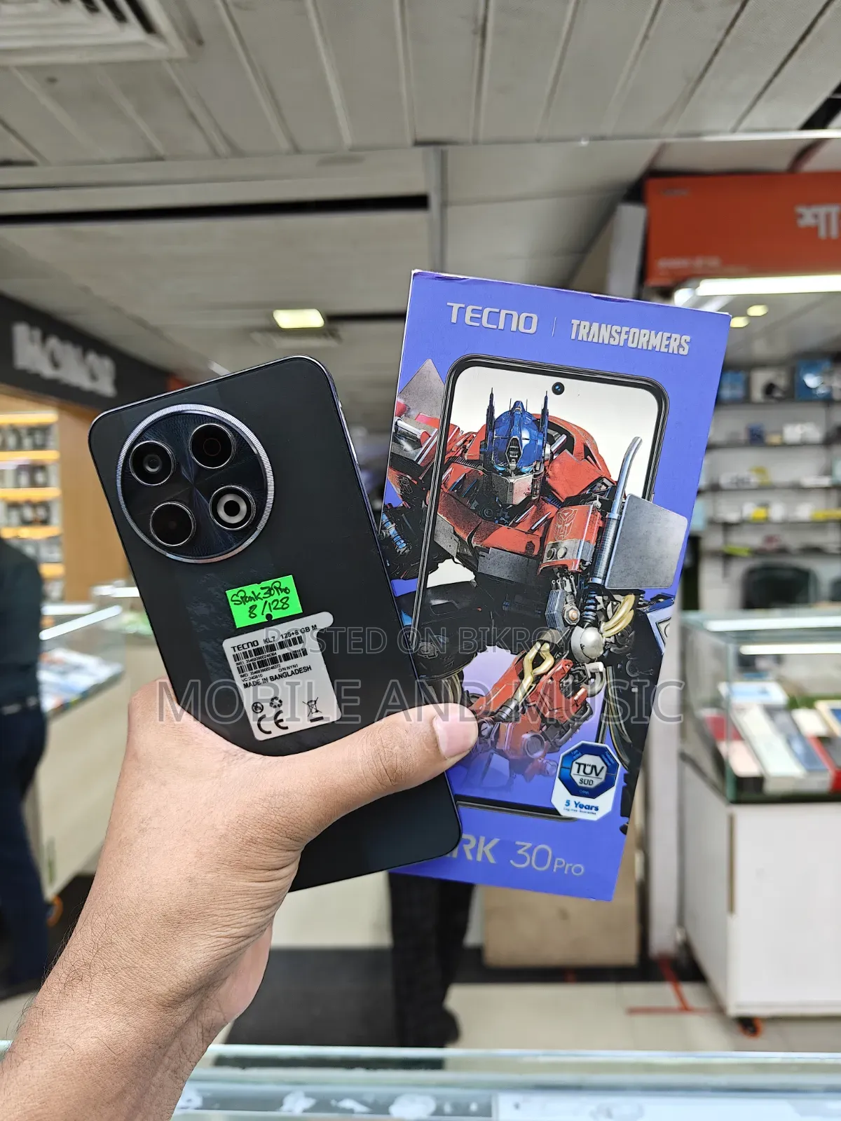 Tecno 128 GB Black
