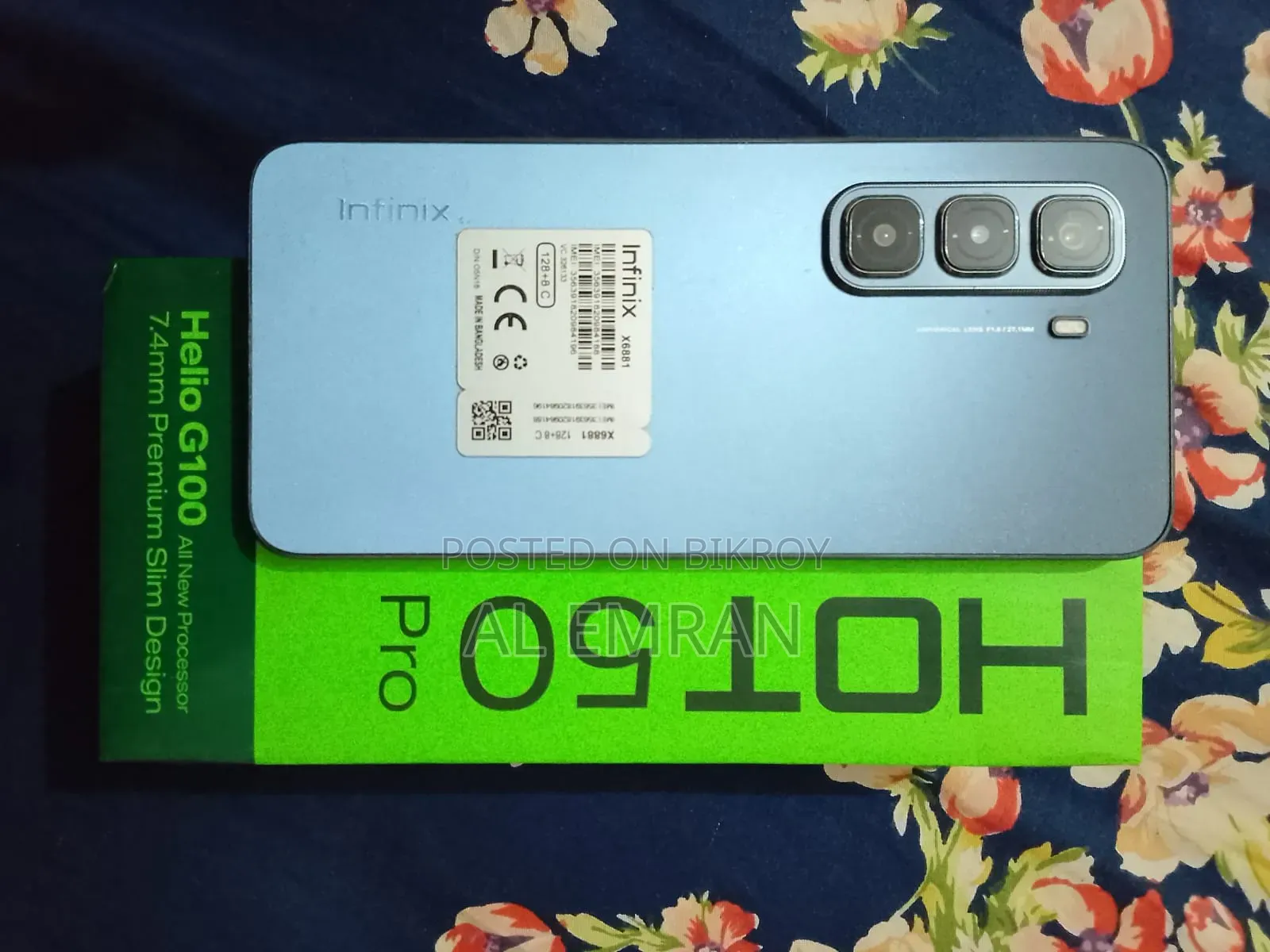 Infinix Hot 50 Pro 256 GB Blue