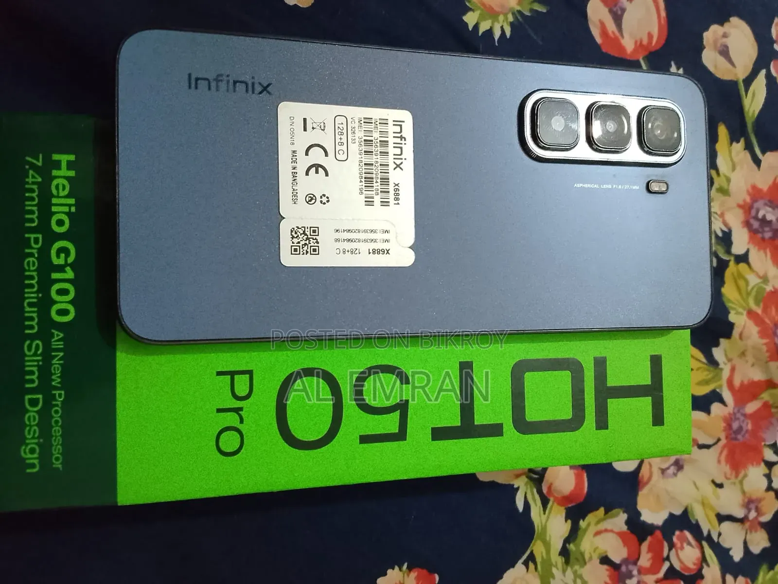 Infinix Hot 50 Pro 256 GB Blue