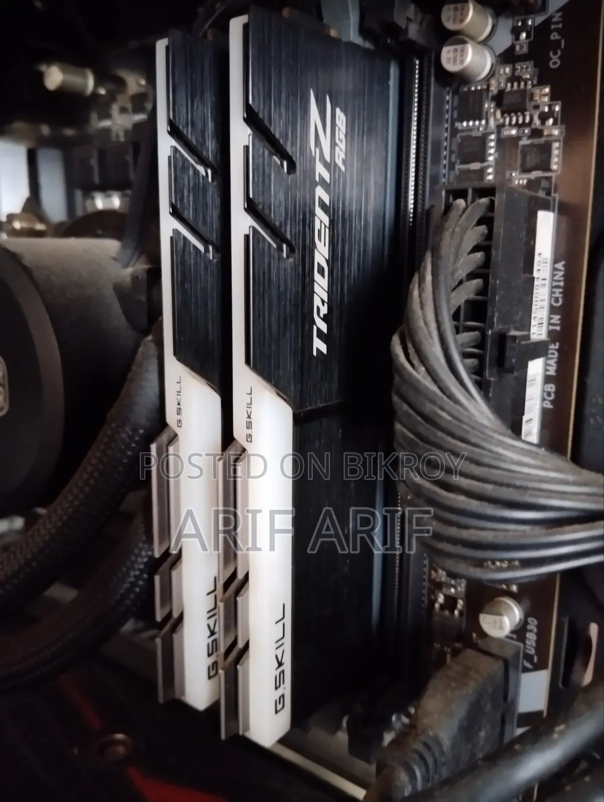 Gskill TridentZ RGB 3200 MHz Ram 16Gb 2X8GB
