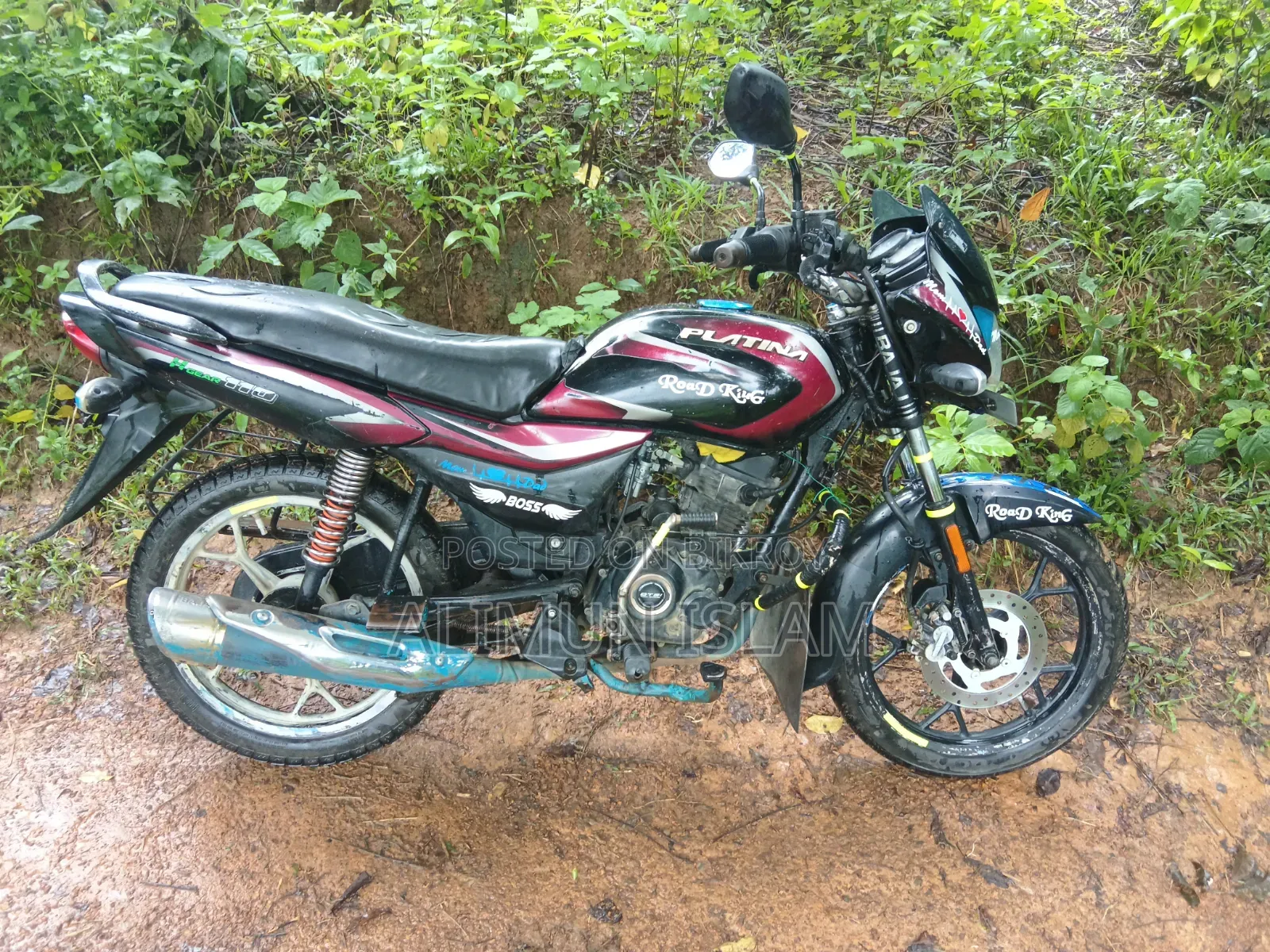 Bajaj Platina 110 ES 2022 Orange
