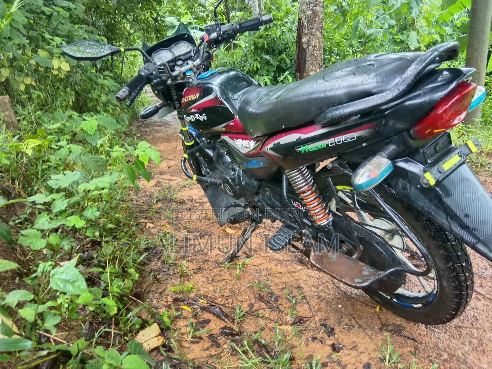 Bajaj Platina 110 ES 2022 Orange