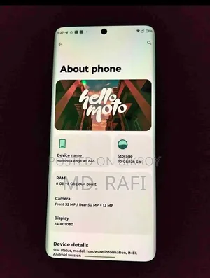 Motorola Moto G85 128 GB Blue