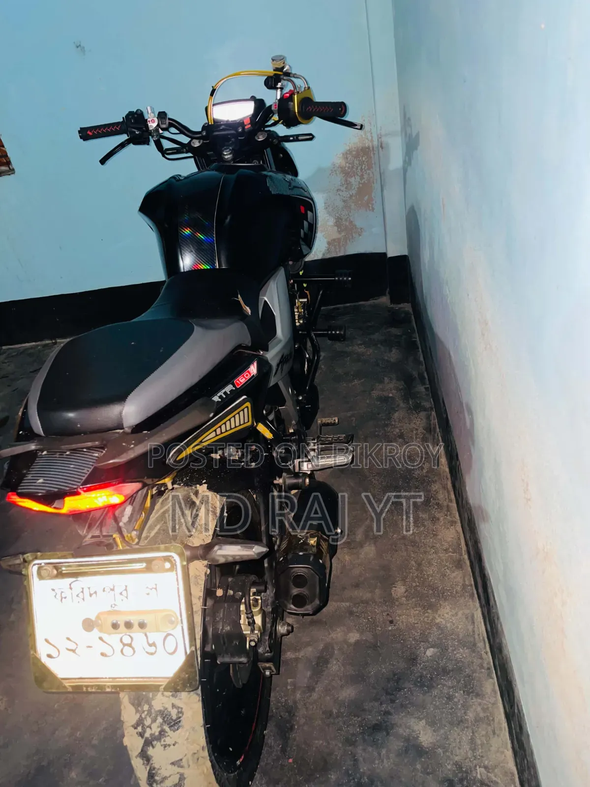New TVS Apache 160 4V 2021 Black