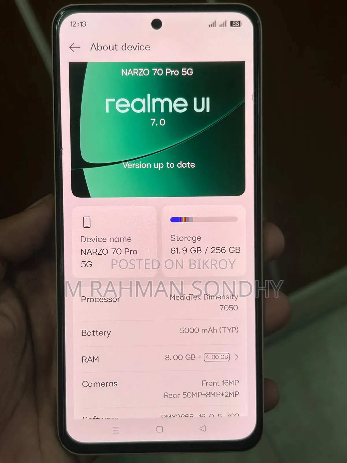 Realme Narzo 60 Pro 256 GB Yellow