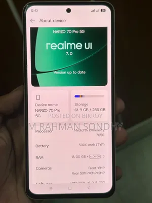 Realme Narzo 60 Pro 256 GB Yellow