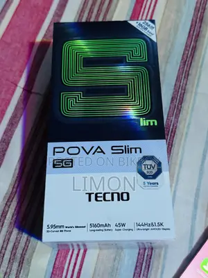 Tecno Pova Slim 5G 256 GB Black