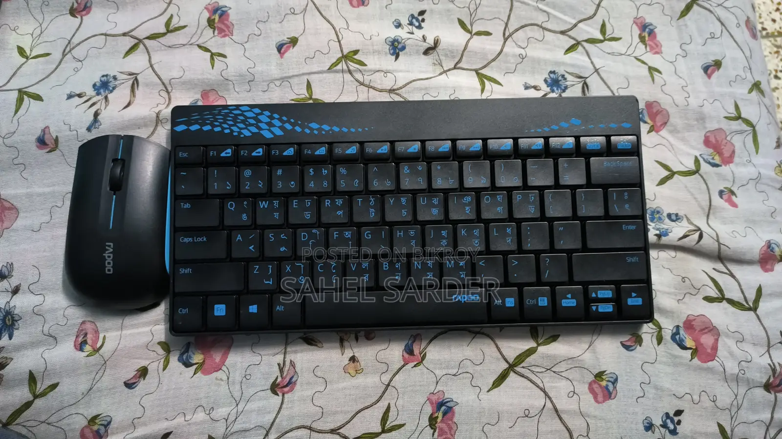 Rapoo Wireless Keyboard + Mouse Combo বিক্রি হবে