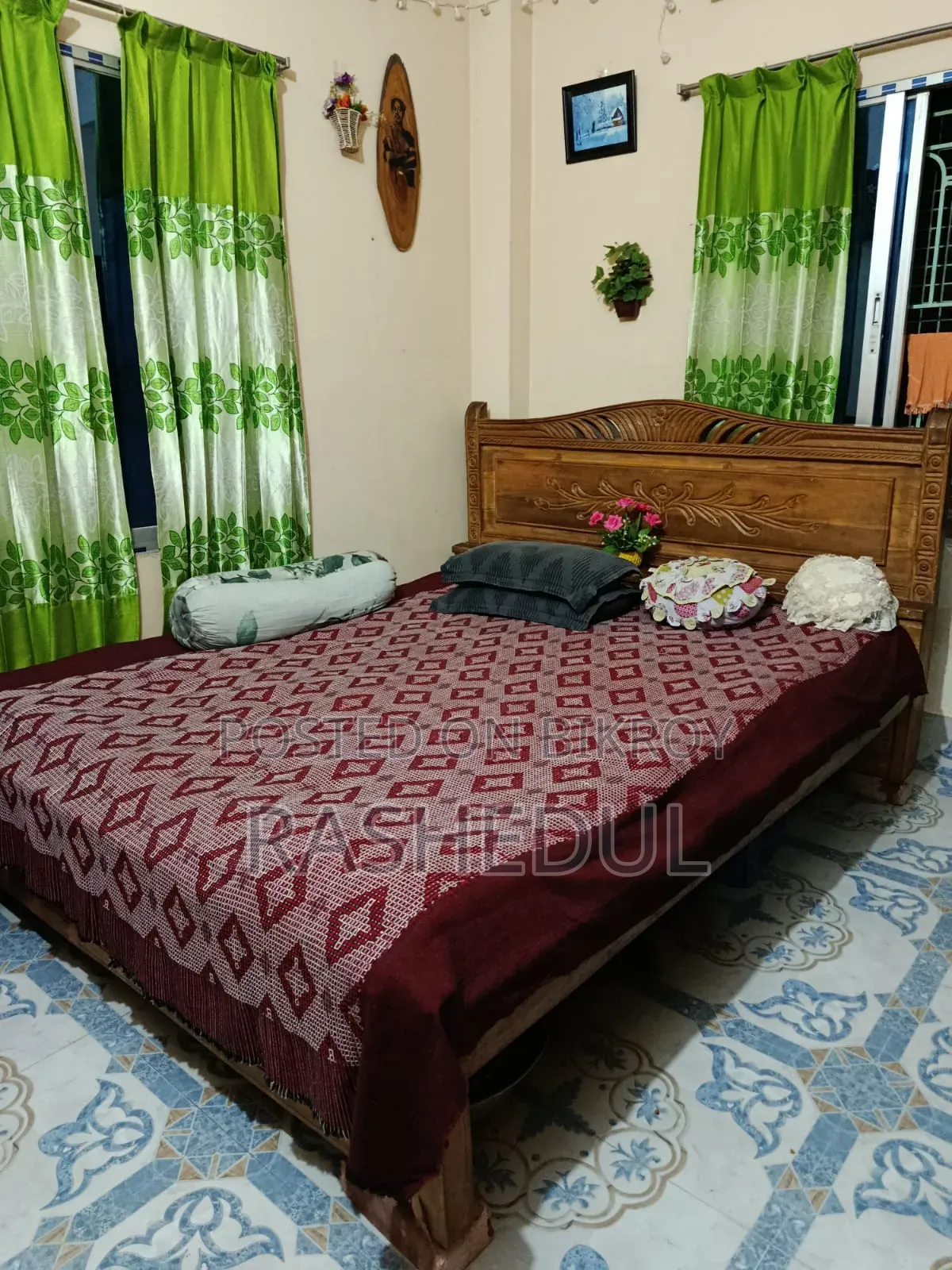 Wooden Bed