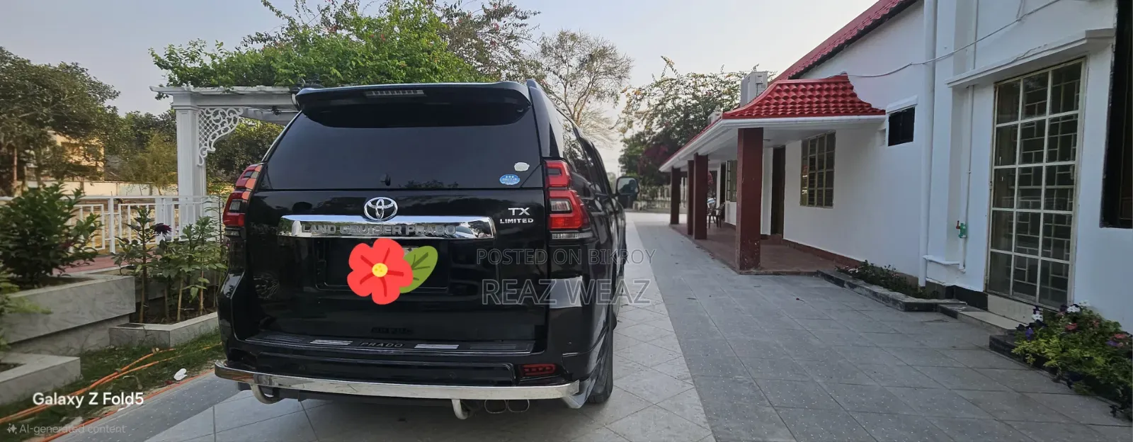 টয়োটা ল্যান্ড ক্রুজার প্রাডো ২০১২ কালো