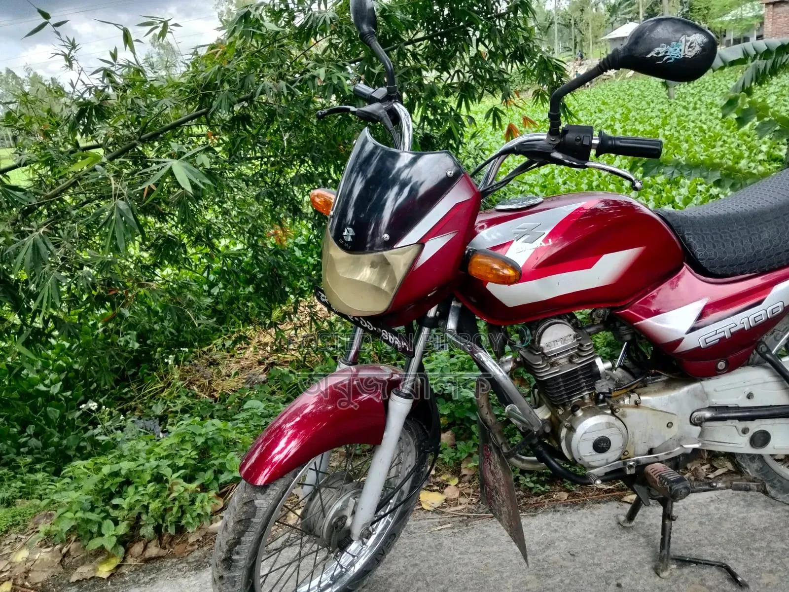 Bajaj CT 100 2012 Red