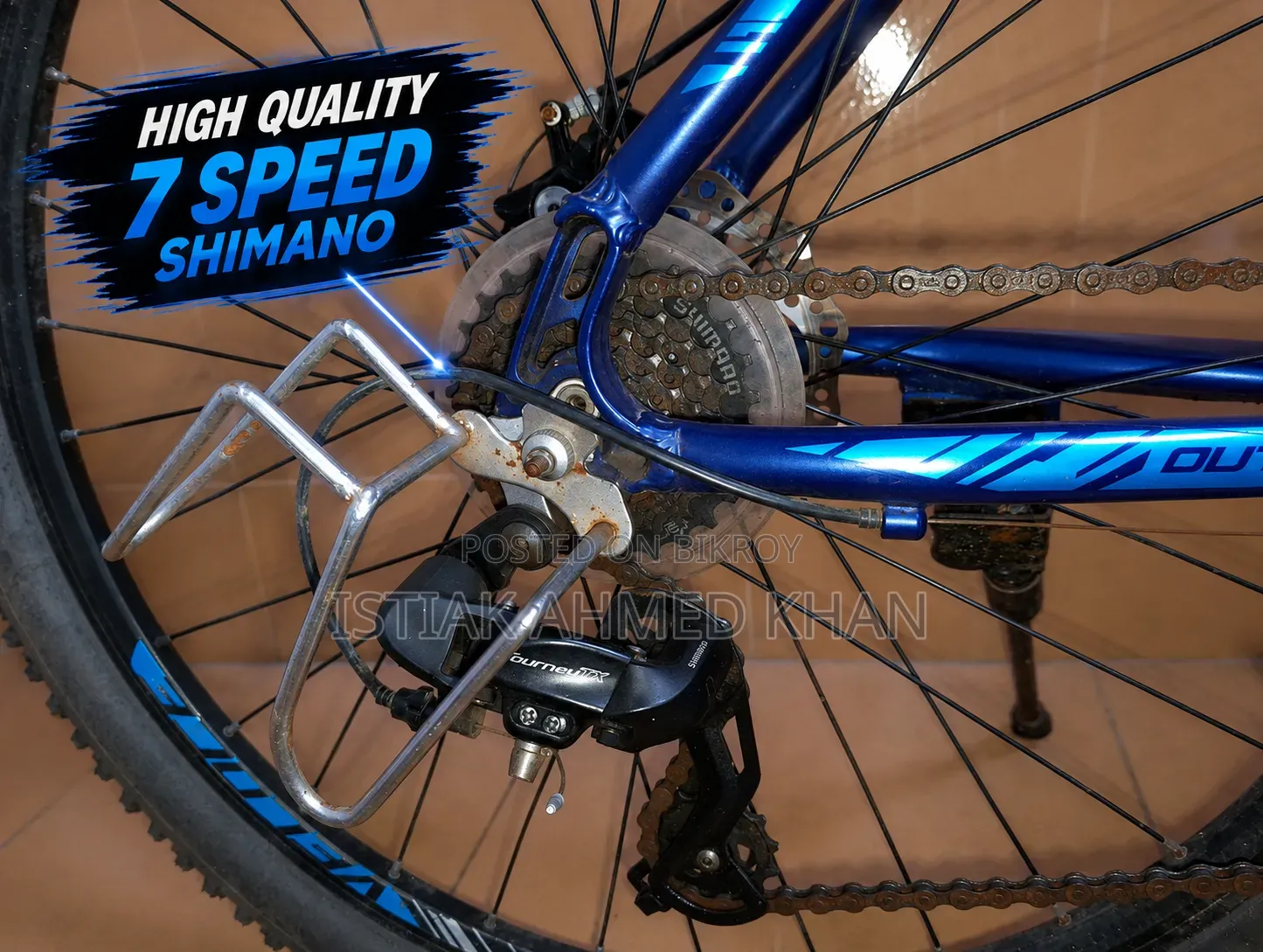 Veloce (Outrage 601) 7 Gear Mountain Bike – Free Accessories Included