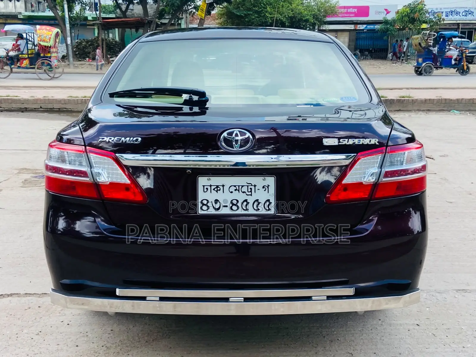 Toyota Premio 2014 Maroon
