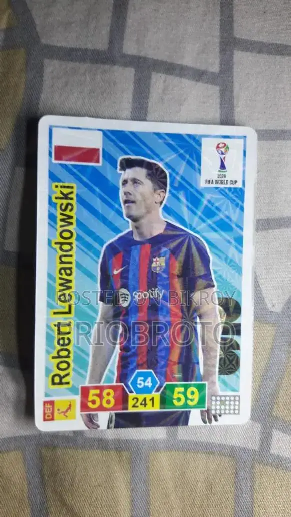 These are official Panini football player star cards brought from abroad.