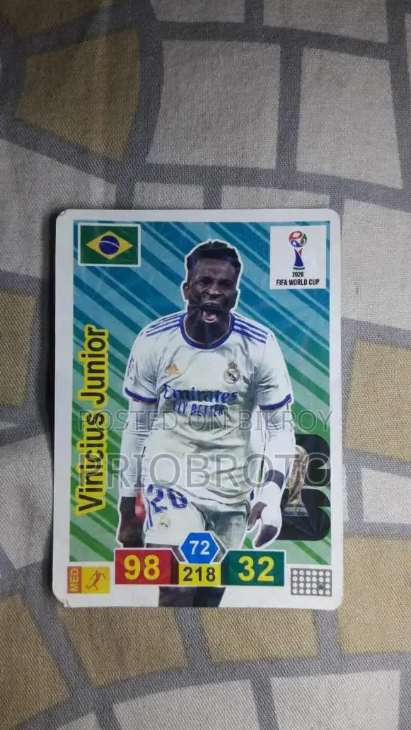 These are official Panini football player star cards brought from abroad.