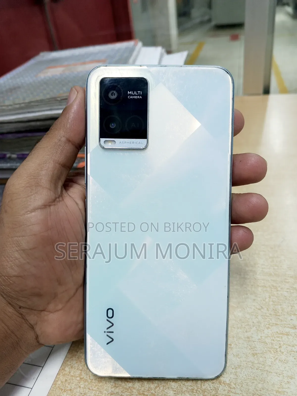 ভিভো ওয়াই২১ ৬৪ জিবি সিলভার