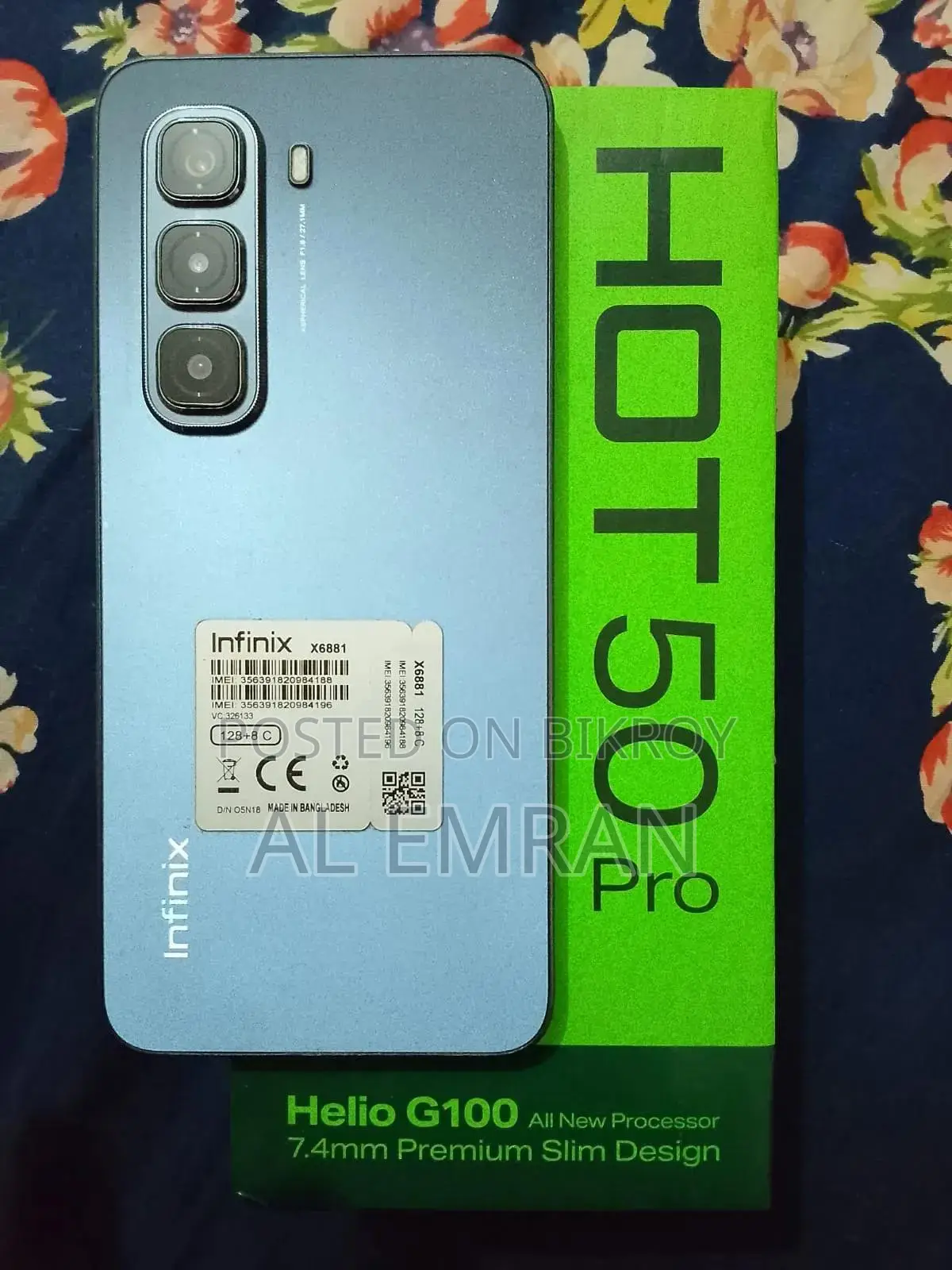 Infinix Hot 50 Pro 256 GB Blue
