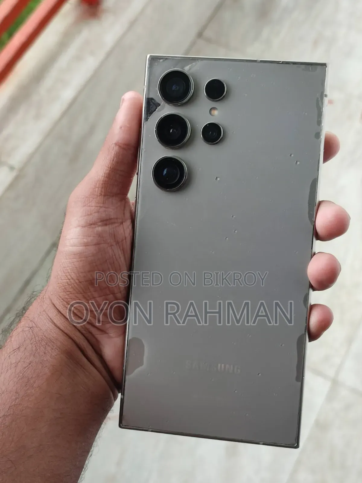 স্যামসাং গ্যালাক্সি এস২৪ আল্ট্রা ২৫৬ জিবি গোল্ড