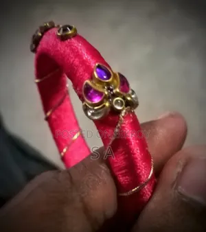 "Handmade Beautiful Bead Bangles."