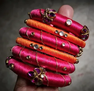 "Handmade Beautiful Bead Bangles."