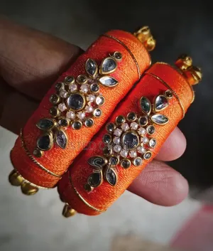 "Handmade Beautiful Bead Bangles."