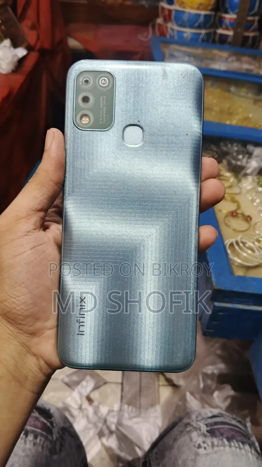 ইনফিনিক্স হট ১১ প্লে ৬৪ জিবি গ্রে