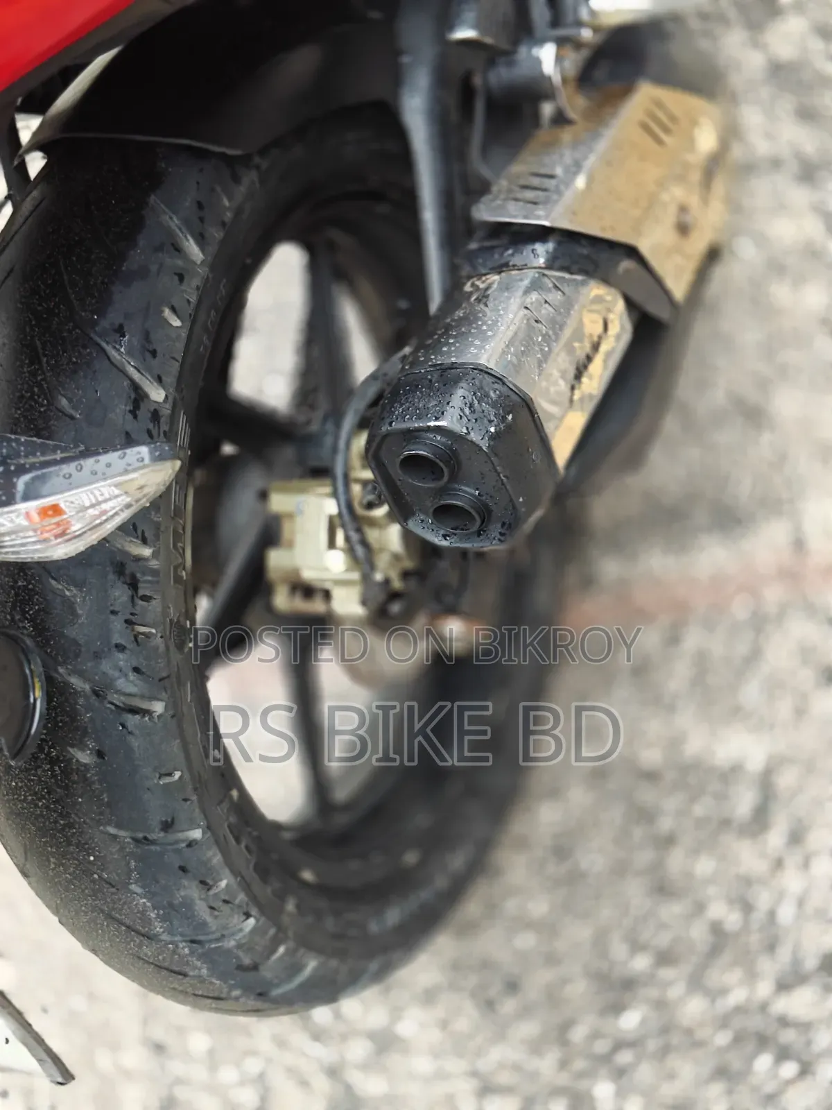 TVS Apache 160 4V 2019 Red