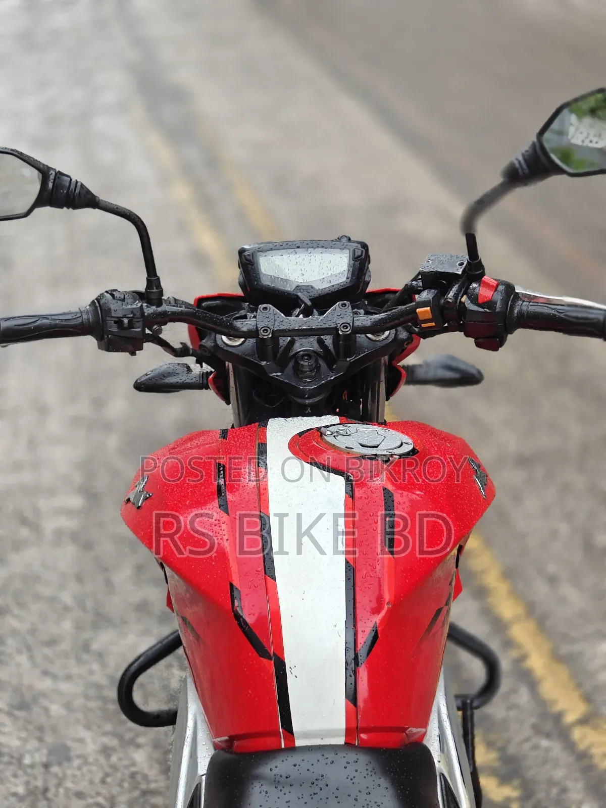 TVS Apache 160 4V 2019 Red