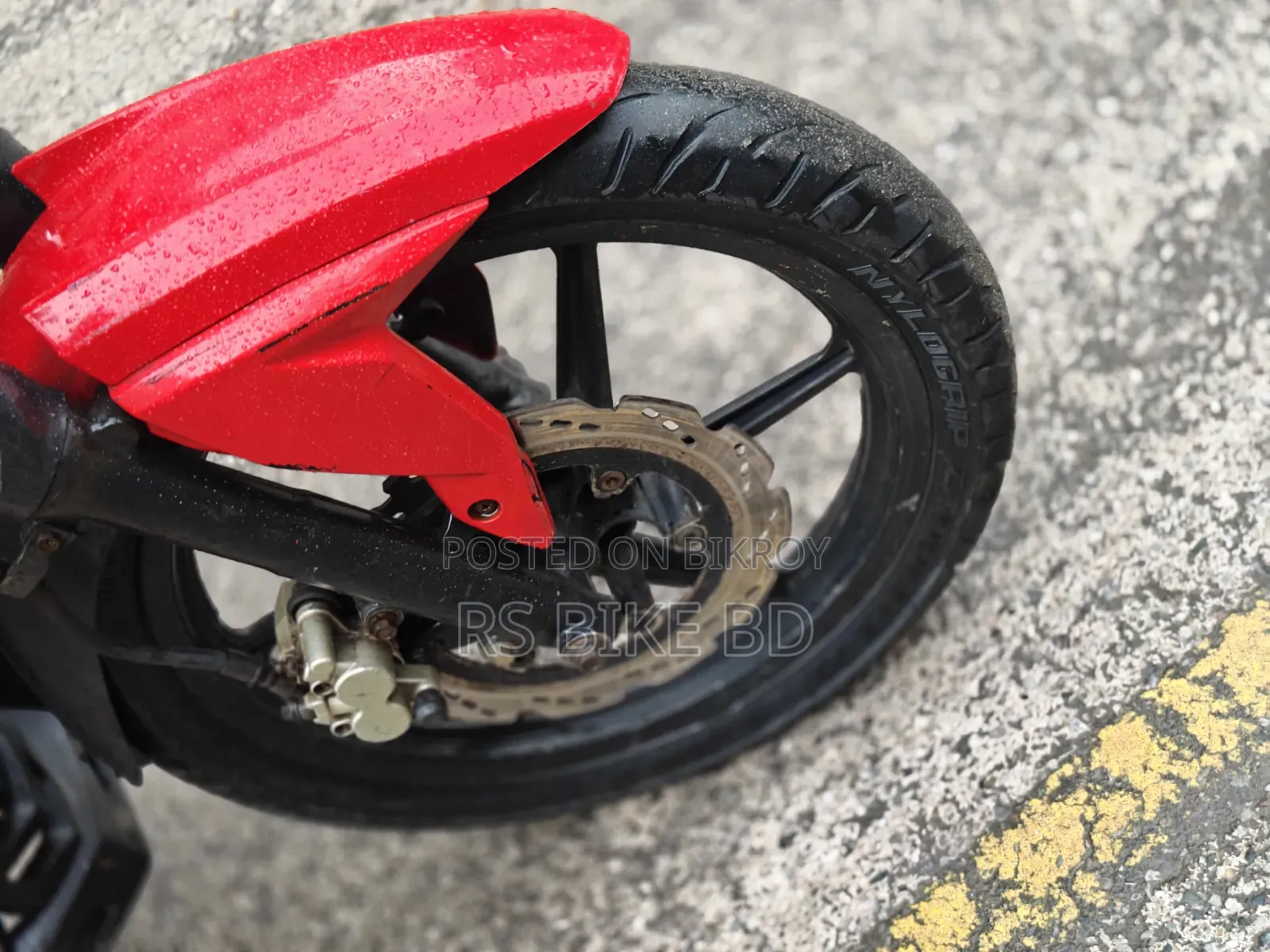 TVS Apache 160 4V 2019 Red