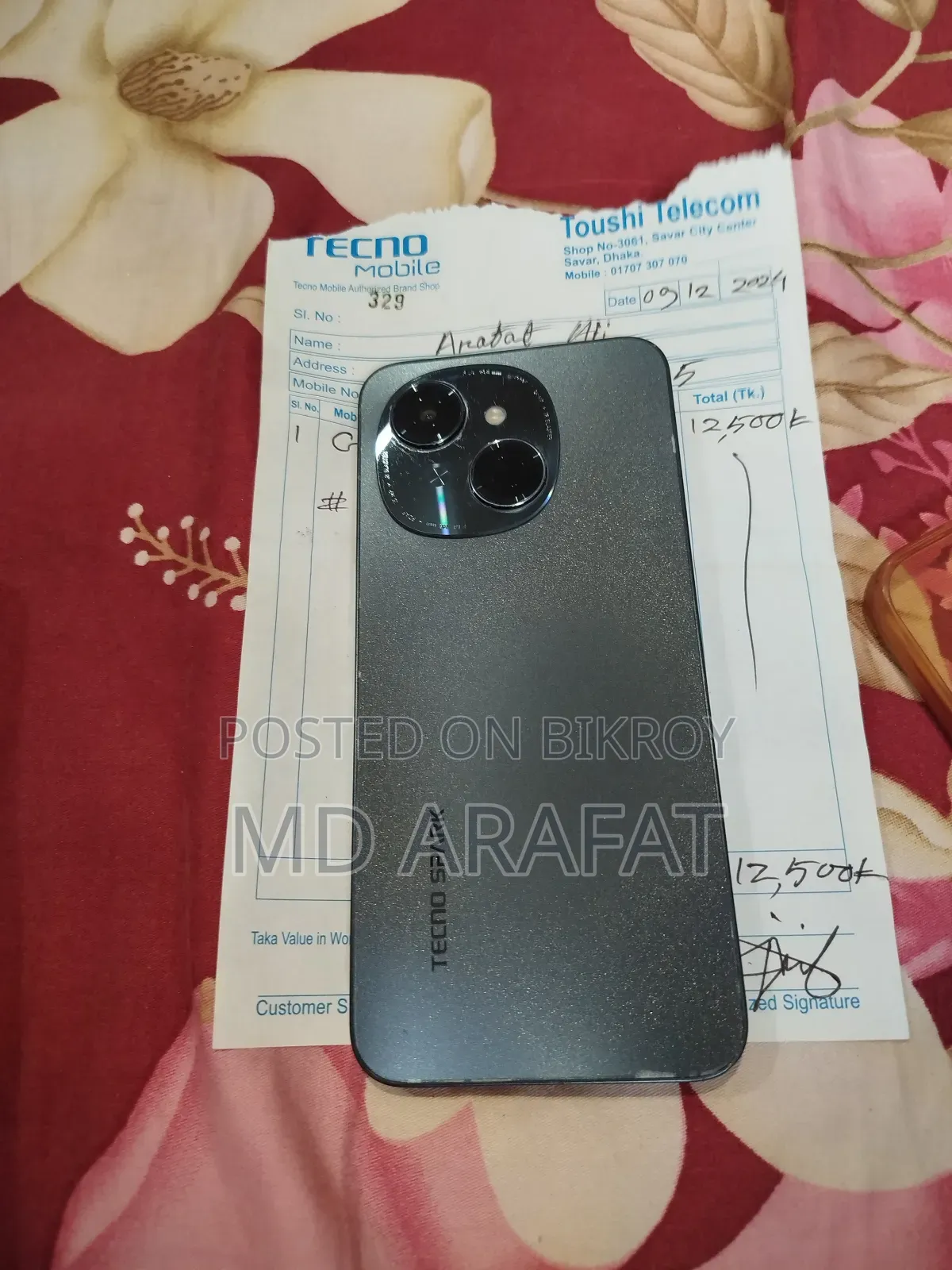 Tecno Spark Go 128 GB Black