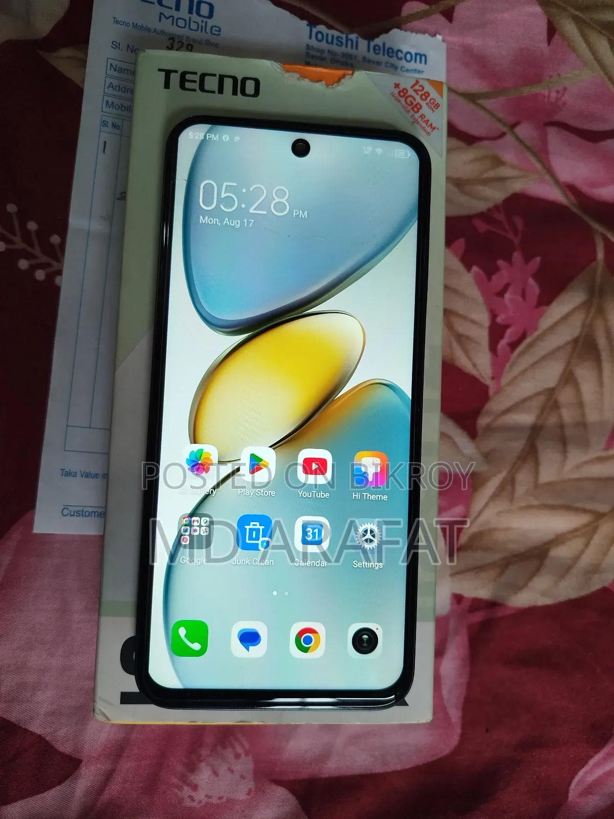 Tecno Spark Go 128 GB Black