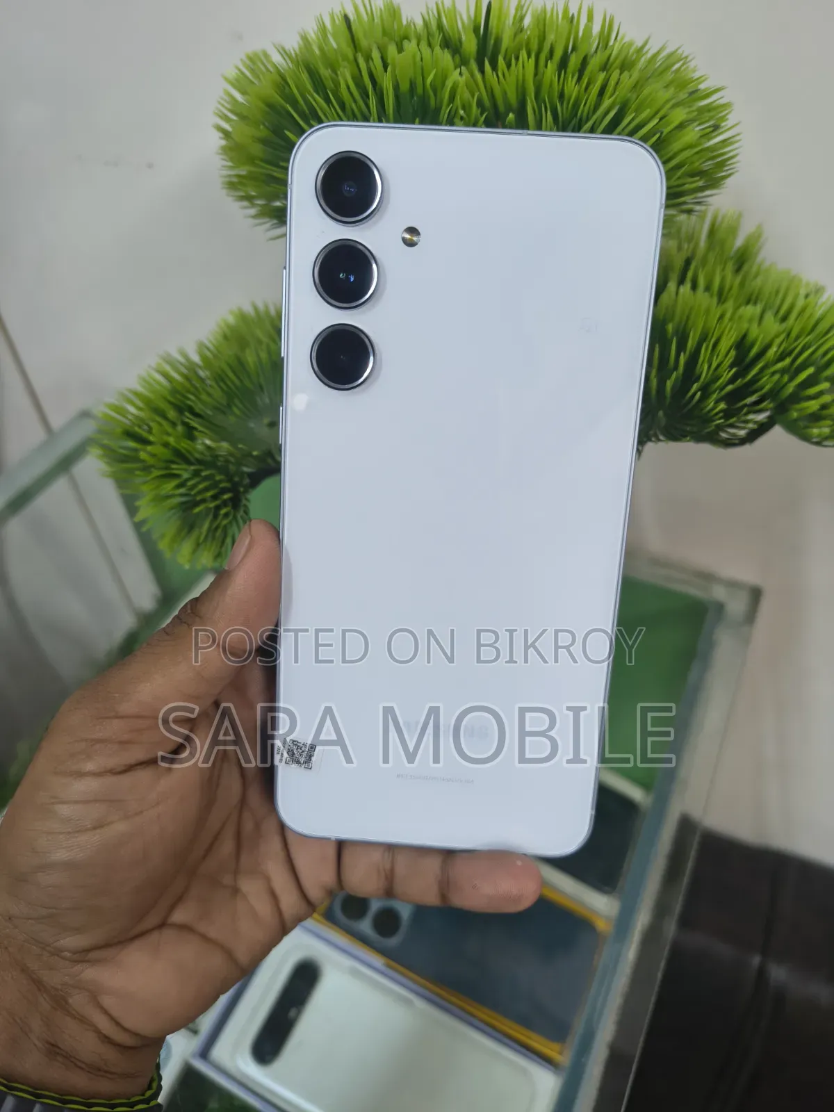 স্যামসাং গ্যালাক্সি এ৫৫ ১২৮ জিবি সিলভার