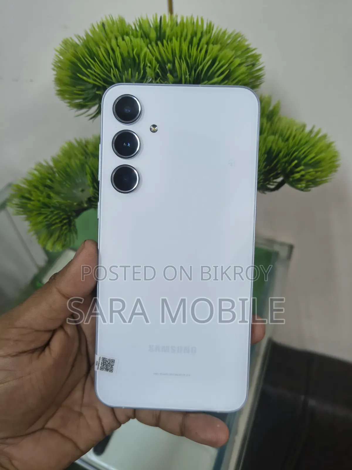স্যামসাং গ্যালাক্সি এ৫৫ ১২৮ জিবি সিলভার