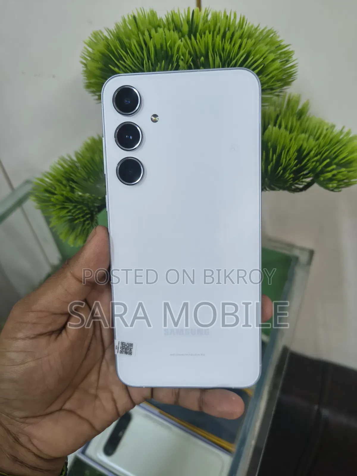 স্যামসাং গ্যালাক্সি এ৫৫ ১২৮ জিবি সিলভার