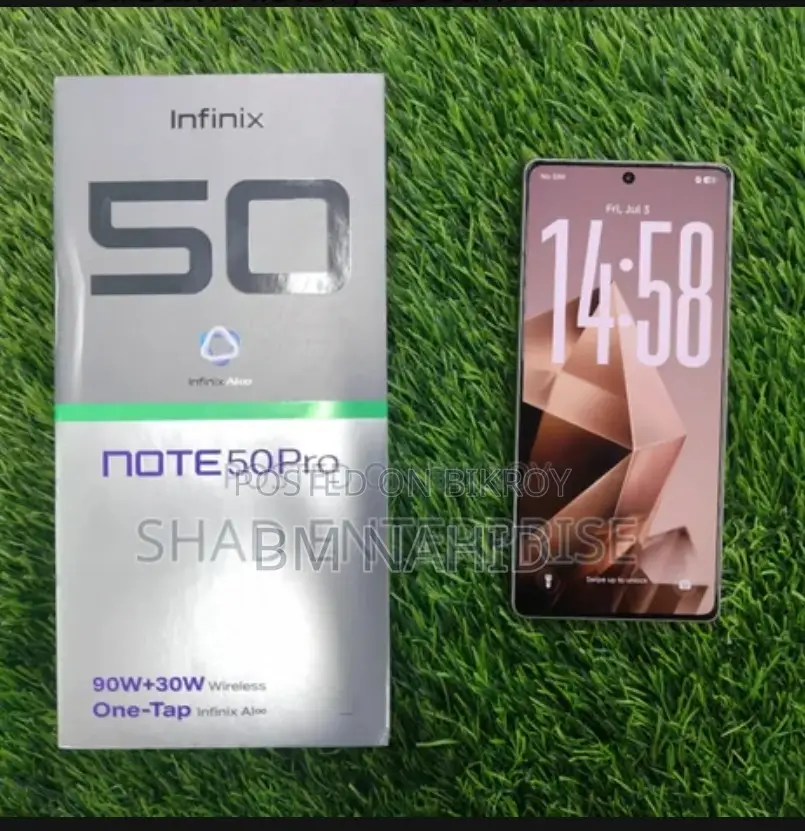 Infinix Note 50 Pro 256 GB Silver
