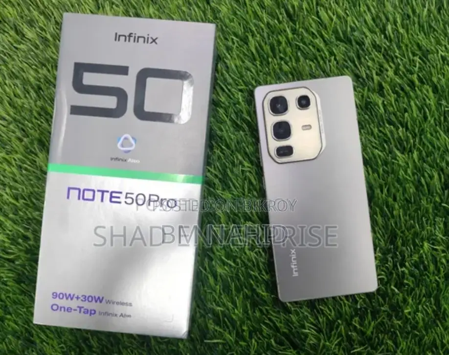 Infinix Note 50 Pro 256 GB Silver