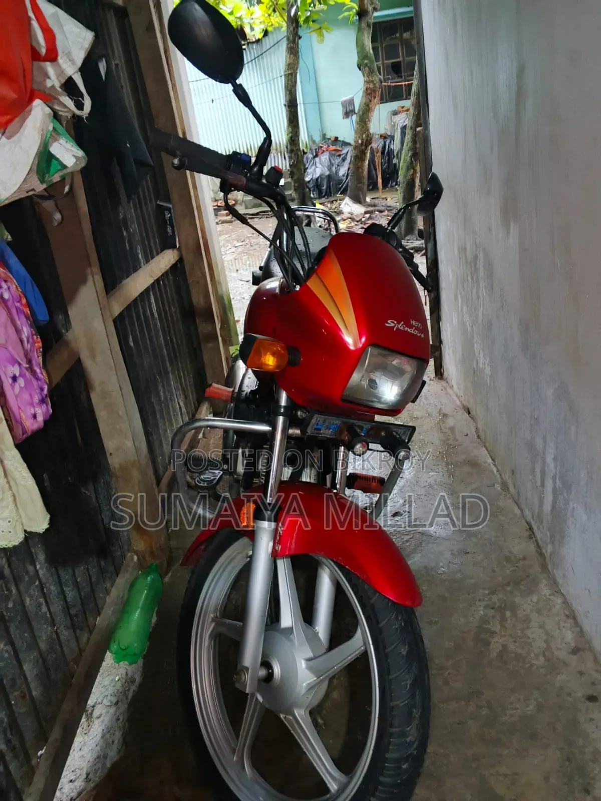 Hero Splendor Plus 2023 Red